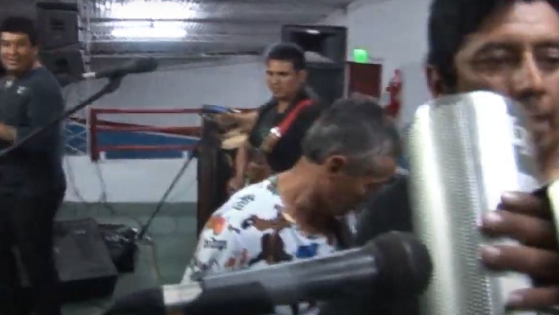 El �ltimo video del cantante salte�o que muri�: fue arriba de un escenario