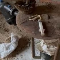 Caso Loan: Encuentran una  jeringa y una pala en la casilla abandonada de Caillava