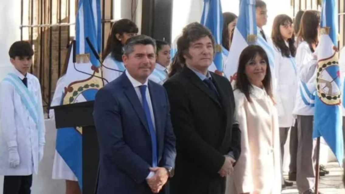 Detuvieron a un hombre armado cerca del acto que encabeza Javier Milei en San Juan