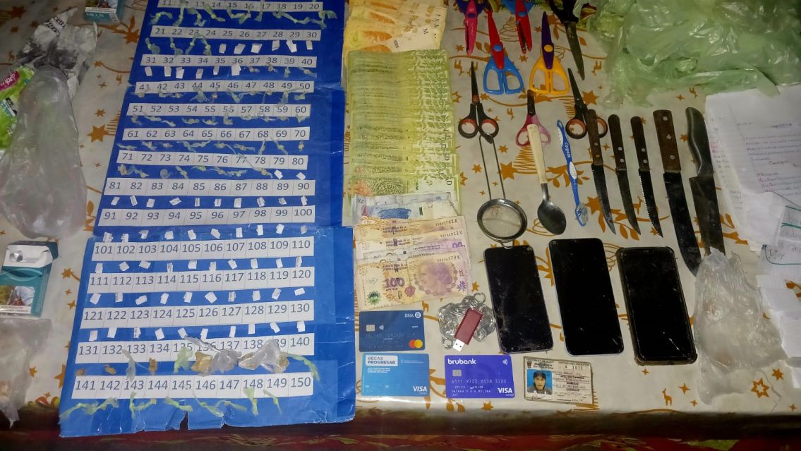 En San Pedro cayeron dos juje�as muy peligrosas: Allanamientos 