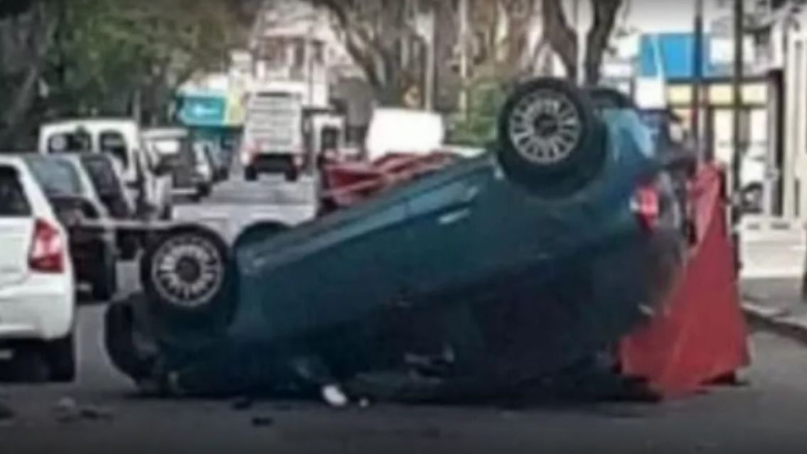 [TRAGEDIA] Un menor perdi� el control y volc�: su acompa�ante de 15 a�os muri� en el acto