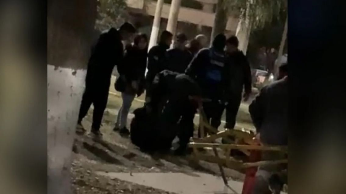 Tomaban en una plaza de Jujuy, cay� la polic�a y al escapar, atropellaron a una embarazada�
