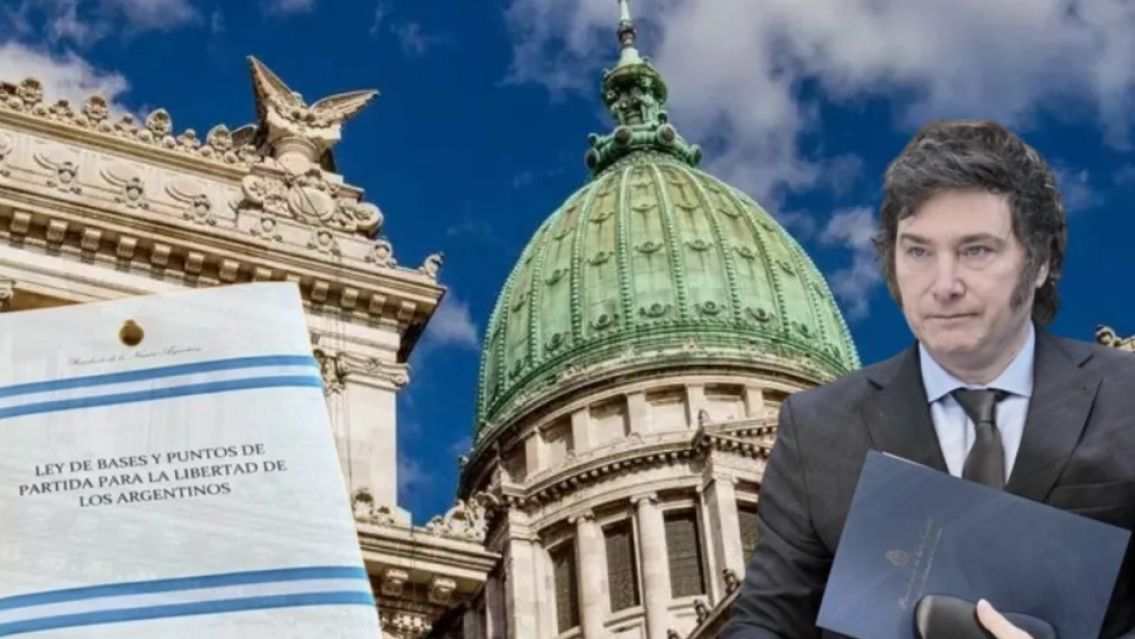 Antes del Pacto de Mayo, el gobierno promulga la Ley Bases y Paquete Fiscal