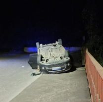 Brutal vuelco en el Dique Los Alisos dej&oacute; al menos 2 juje&ntilde;os hospitalizados