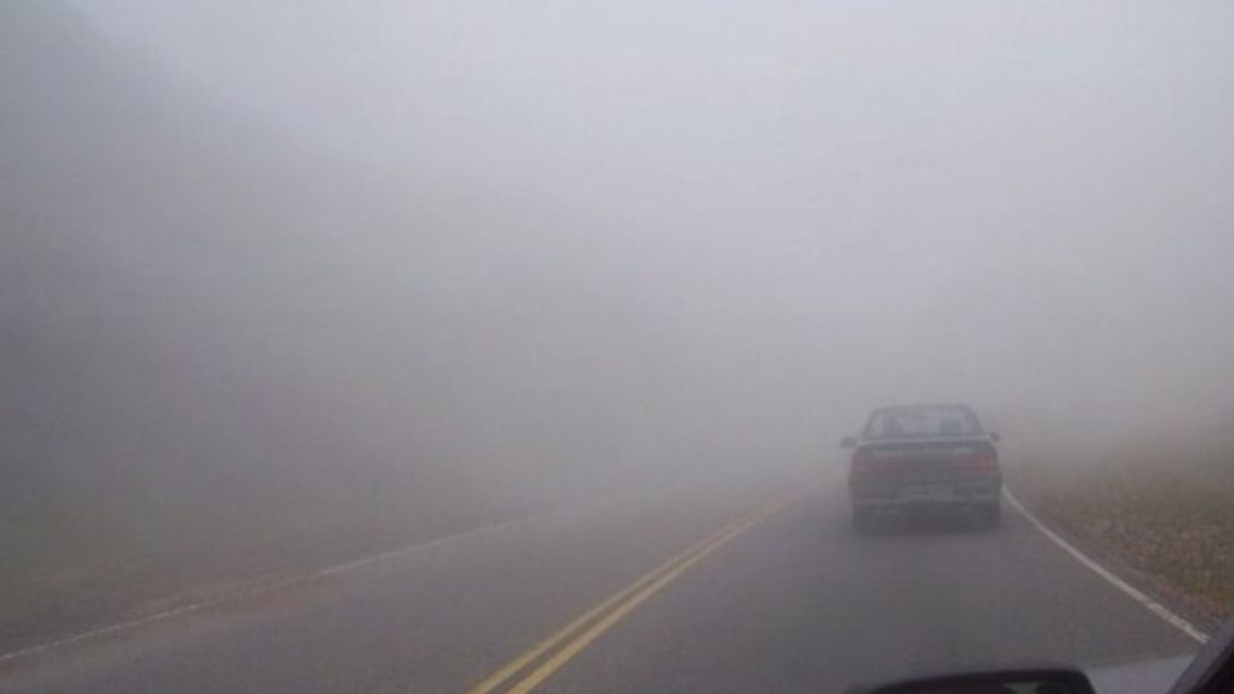 Alerta en la Ruta 9: Hay neblina baja
