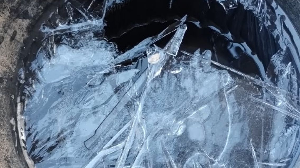 Fr�o extremo en Jujuy: en Purmamarca y Maimar�  amaneci� todo congelado