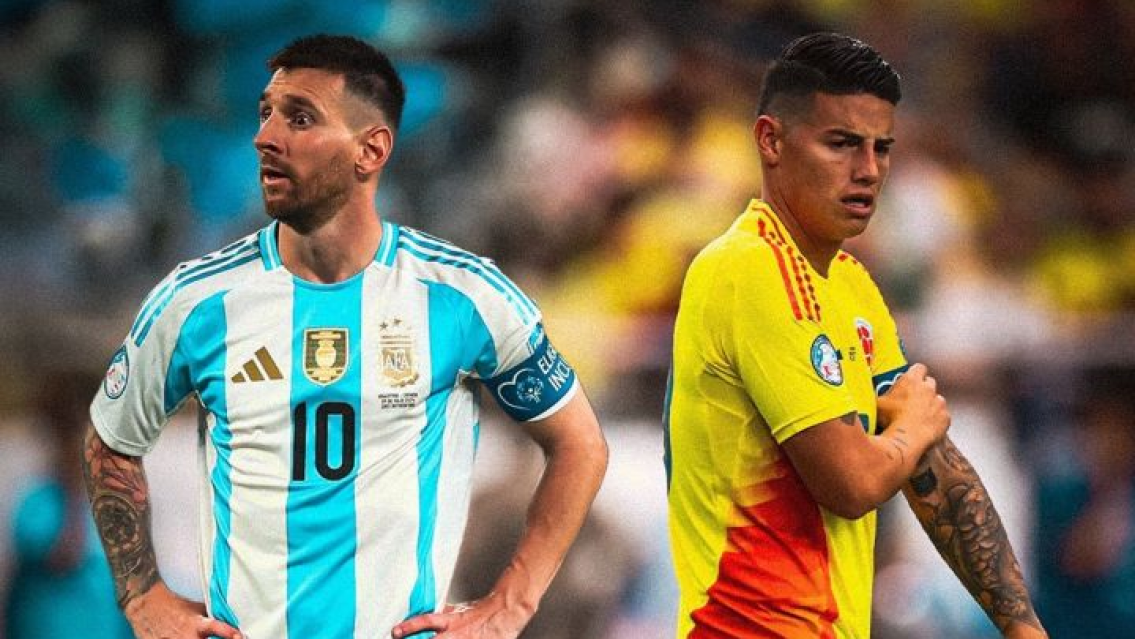 Chicana de Colombia a Argentina a horas de la gran final, apuntaron principalmente a Messi