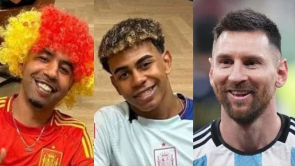 La broma del papá de Lamine Yamal sobre la foto viral con Lionel Messi