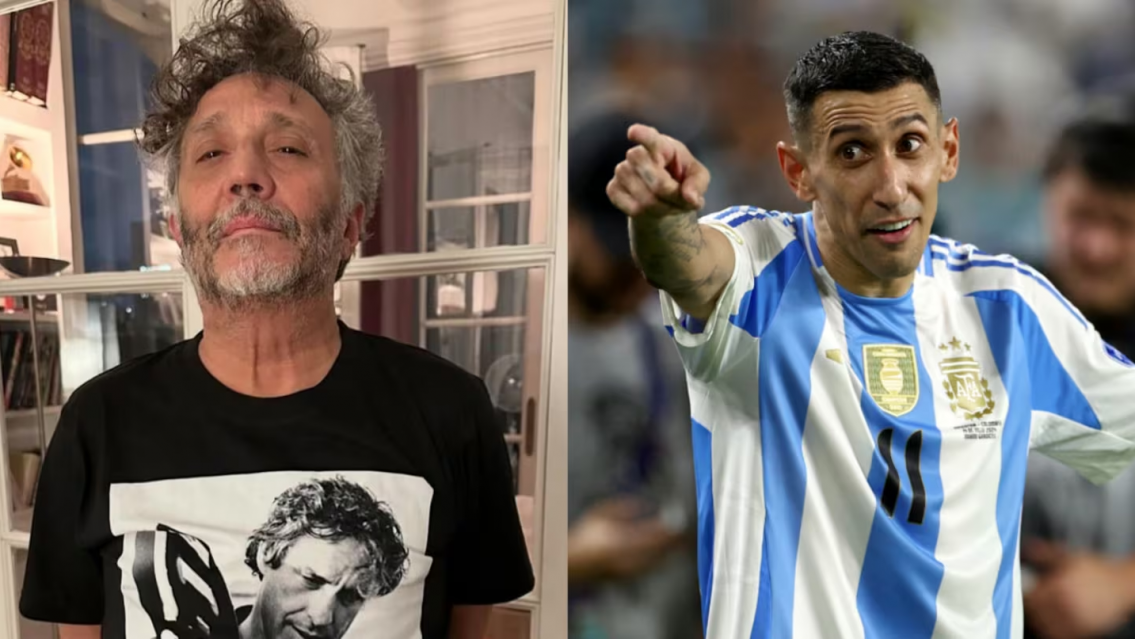 "Y si te arrepentís", fuerte mensaje de Fito Páez para Ángel Di María