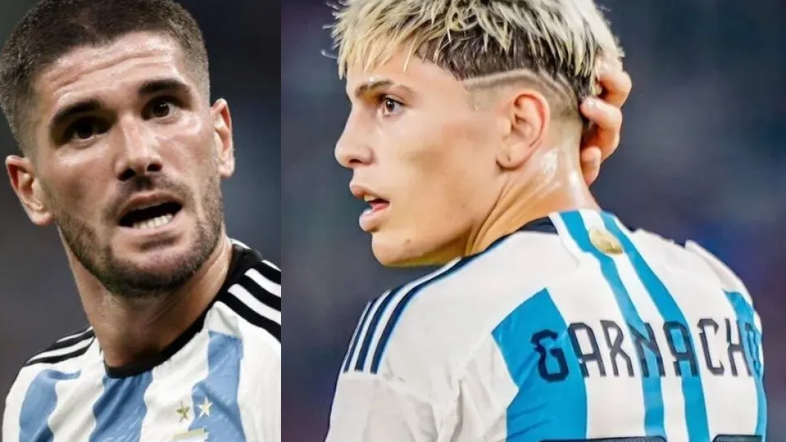 Qu� pasa entre Garnacho y Rodrigo De Paul, el mensaje del 7 de la Selecci�n