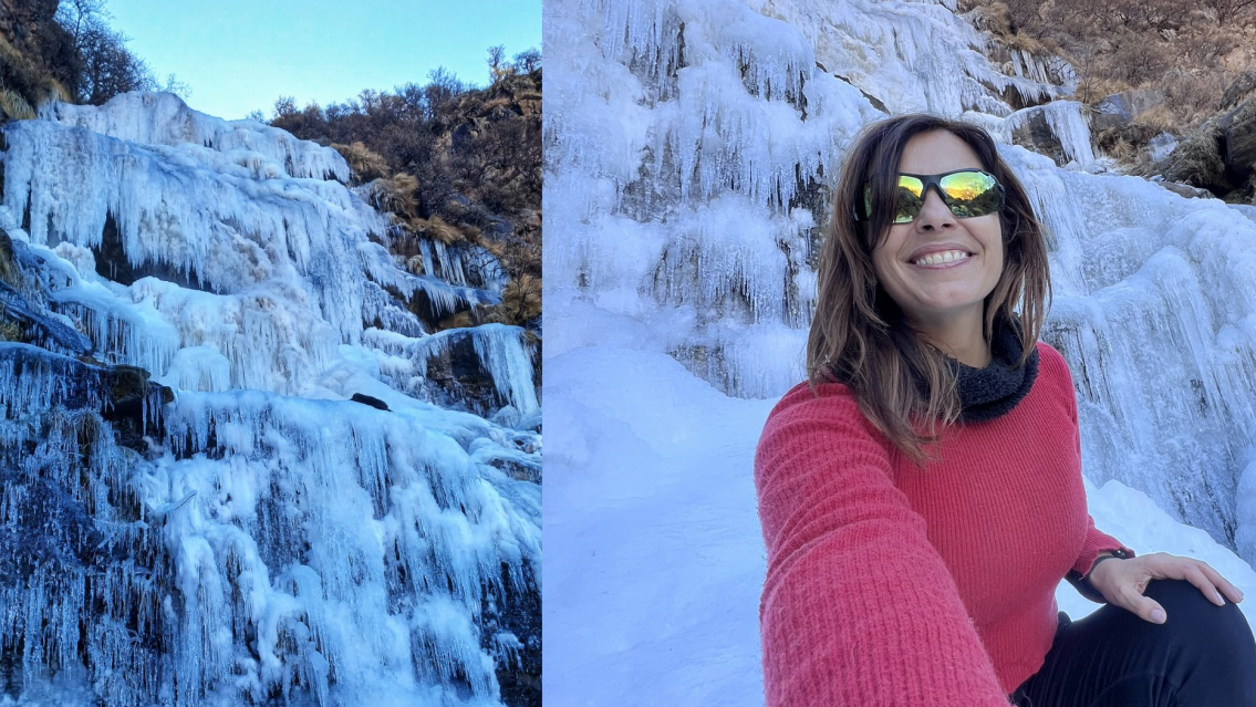 �Incre�ble! La cascada norte�a se congel� y enamor� a todos [FOTOS]