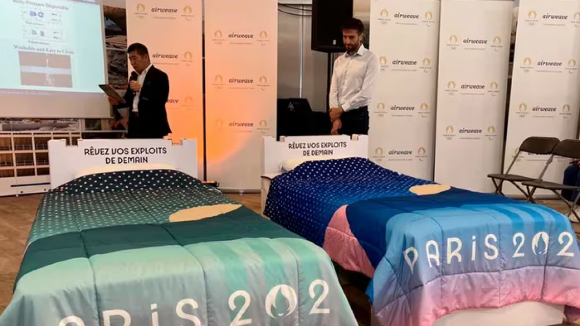 Escándalo con las camas "antisexo" de los Juegos Olímpicos