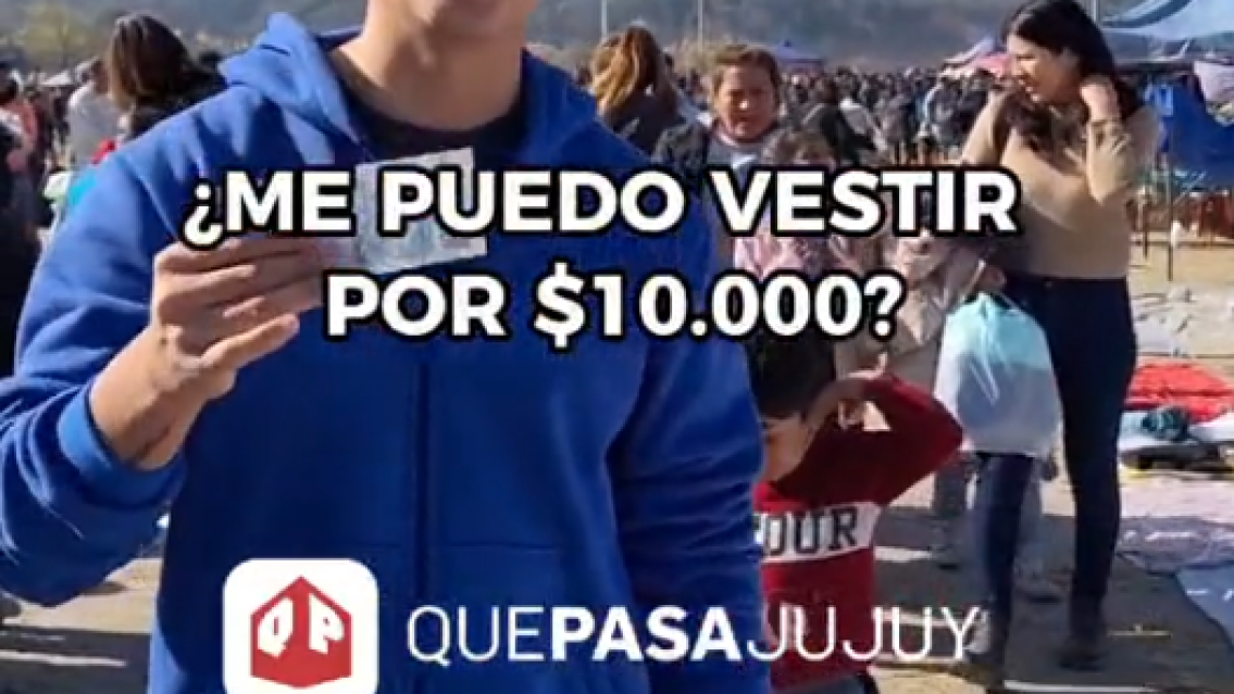 Todavía te podés vestir con tan solo 10 mil pesos, es posible en la Feria del Bachi