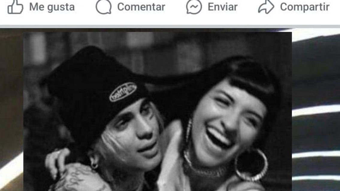 Difundieron fotos de Cazzu con su ex y mostraron "lo feliz" que era