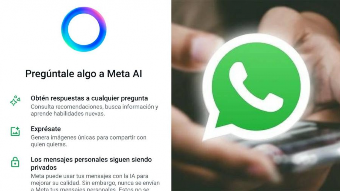 Cómo utilizar el círculo azul que aparece en Whatsapp