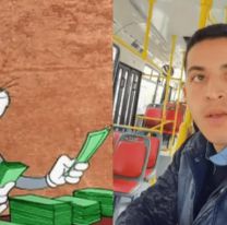 Colectivero cont&oacute; cu&aacute;nto cobr&oacute; en el mes de julio 2024 y dej&oacute; sin palabras las redes