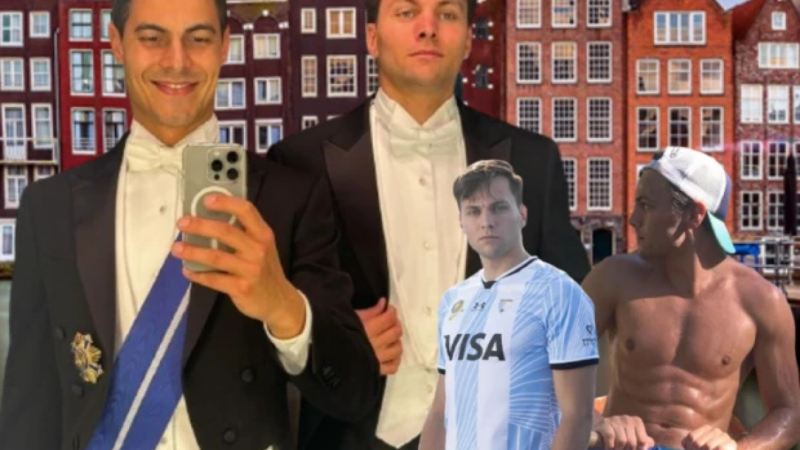 "Son dos churros", el jugador Nicolás Keenan se casó con su novio