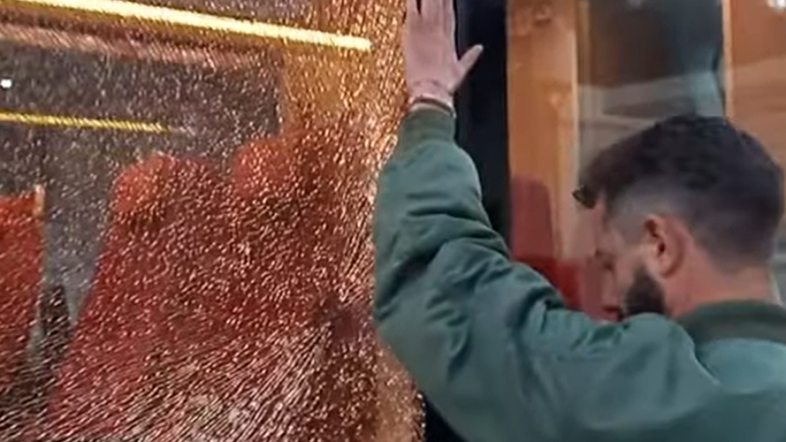 El tren Solar funciona con normalidad tras ael brutal ataque con piedras de ayer