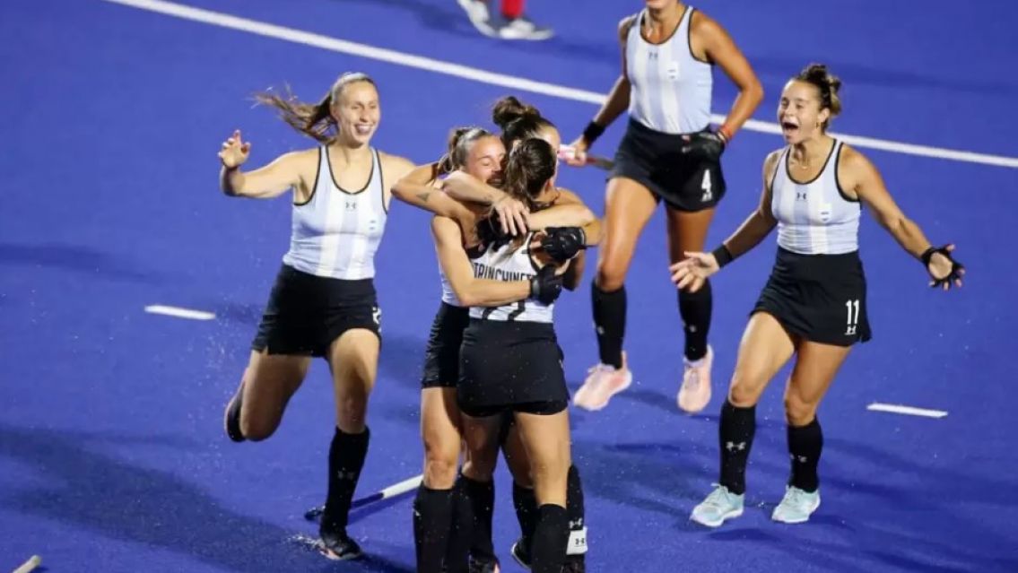 Las Leonas debutaron con goleada en los Juegos Ol�mpicos de Par�s 2024: vencieron 4-1 a Estados Unidos