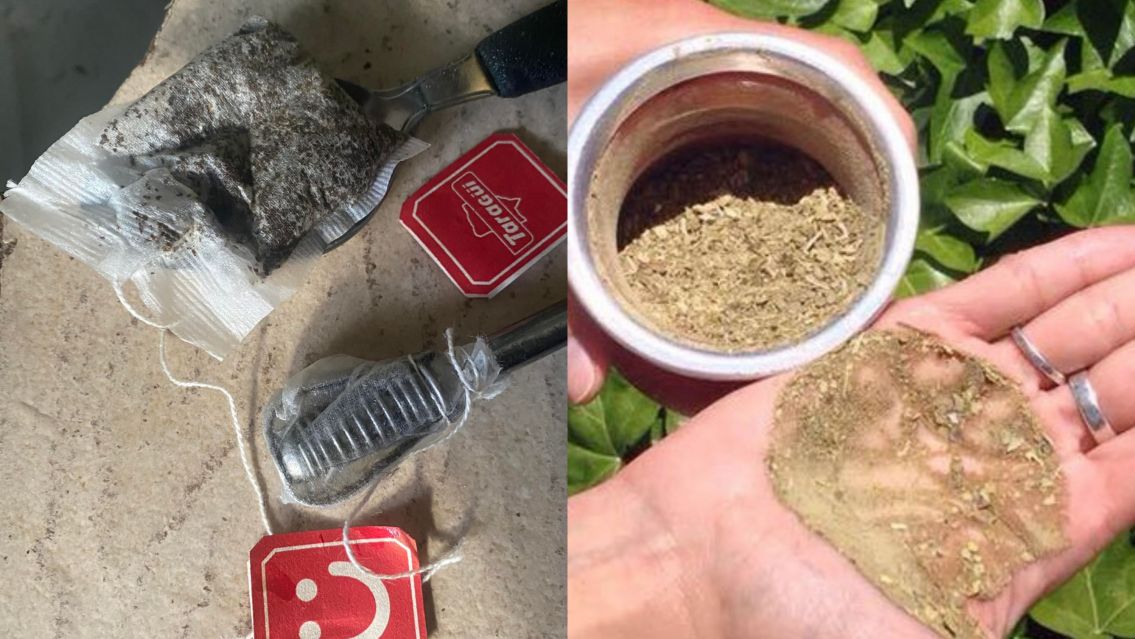 Furor por un  truco casero para evitar que pase el polvo de la yerba