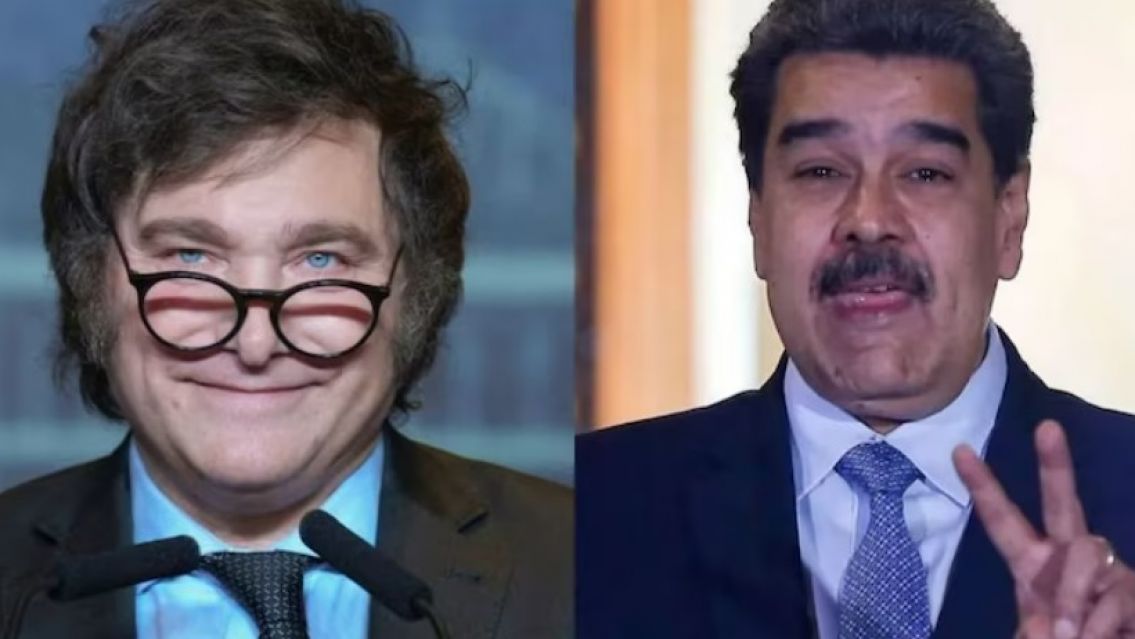 Javier Milei contra Nicol�s Maduro: "Los insultos del Dictador Maduro para m� son halagos"