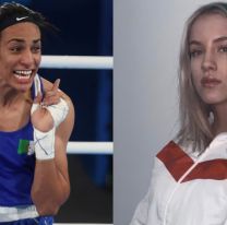 Una boxeadora rusa calent&oacute; la previa de la pelea de Imane Khelif por el oro