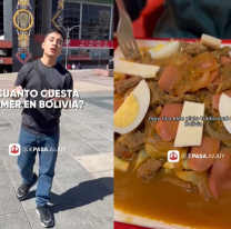 Comidas t&iacute;picas de Bolivia a un precio que conviene, "siempre abundante"