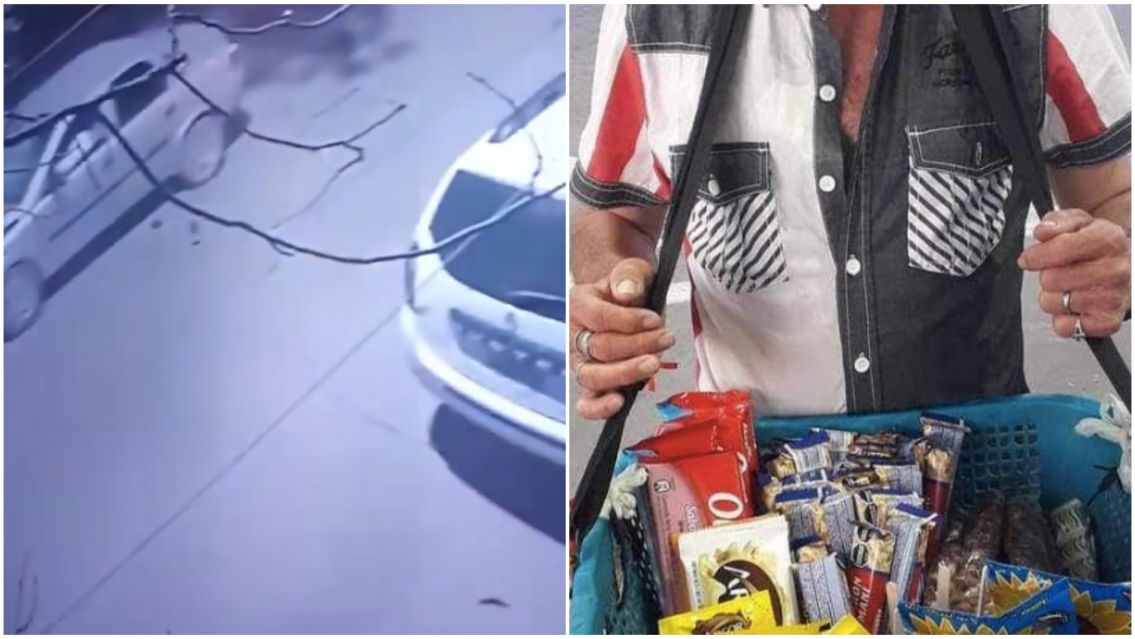 Lo chocaron y dejaron grave en la calle: así se encuentra el "Chaqueño"