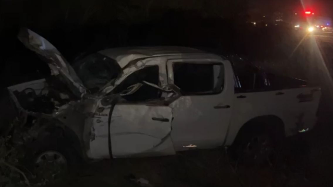 Terrible choque en Ruta 34: tres hombres fueron internados de urgencia