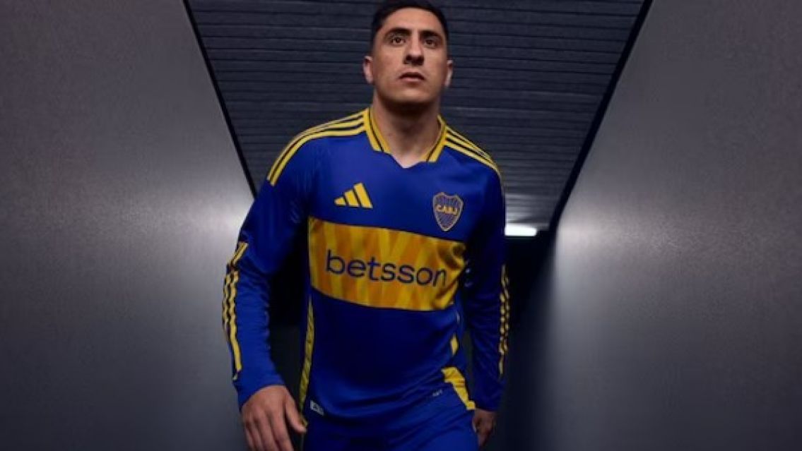 Boca present� la nueva camiseta que usar� en la Copa Sudamericana