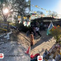 Apareci&oacute; la Virgen de Urkupi&ntilde;a en Jujuy: cientos de personas se juntaron para celebrarla