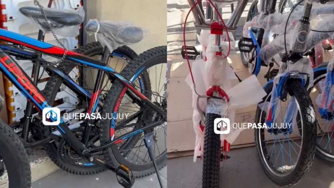 Bicicletas casi regaladas en Perico por el Día del Niño: los precios