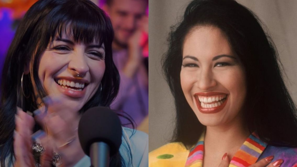 Cazzu sorprendió cantando como Selena y la rompió en redes tras su separación de Nodal