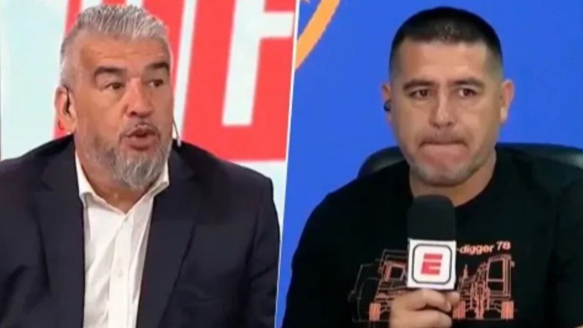 Chavo Fucks no se achic� y le dijo de todo a Riquelme en vivo: "Abandon� el movil"