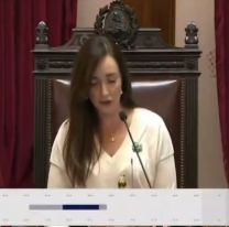 Victoria Villaruel logró frenar el aumento de las dietas de los Senadores