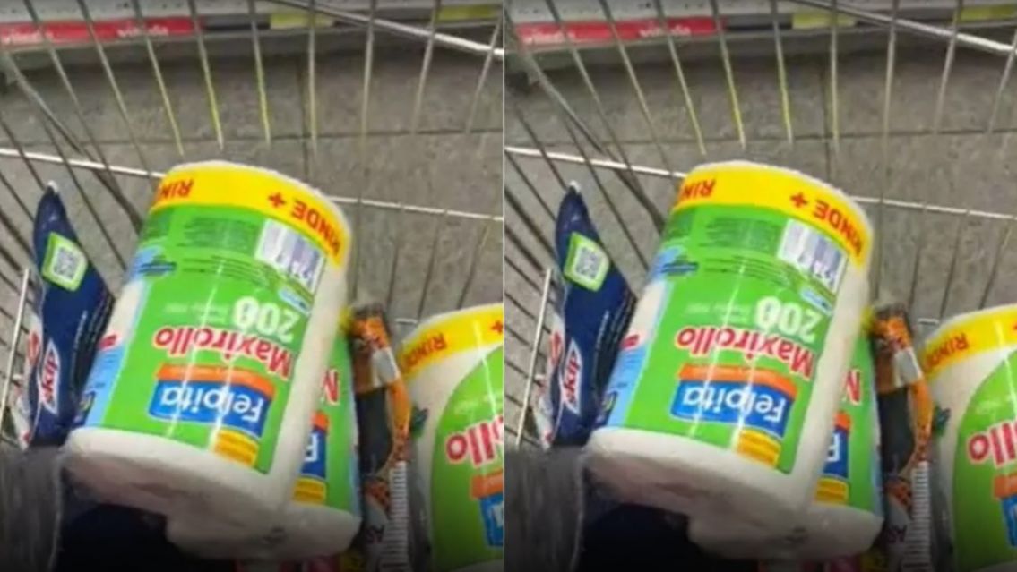 A los gritos en un supermercado: no pod�a creer lo que estaba viendo