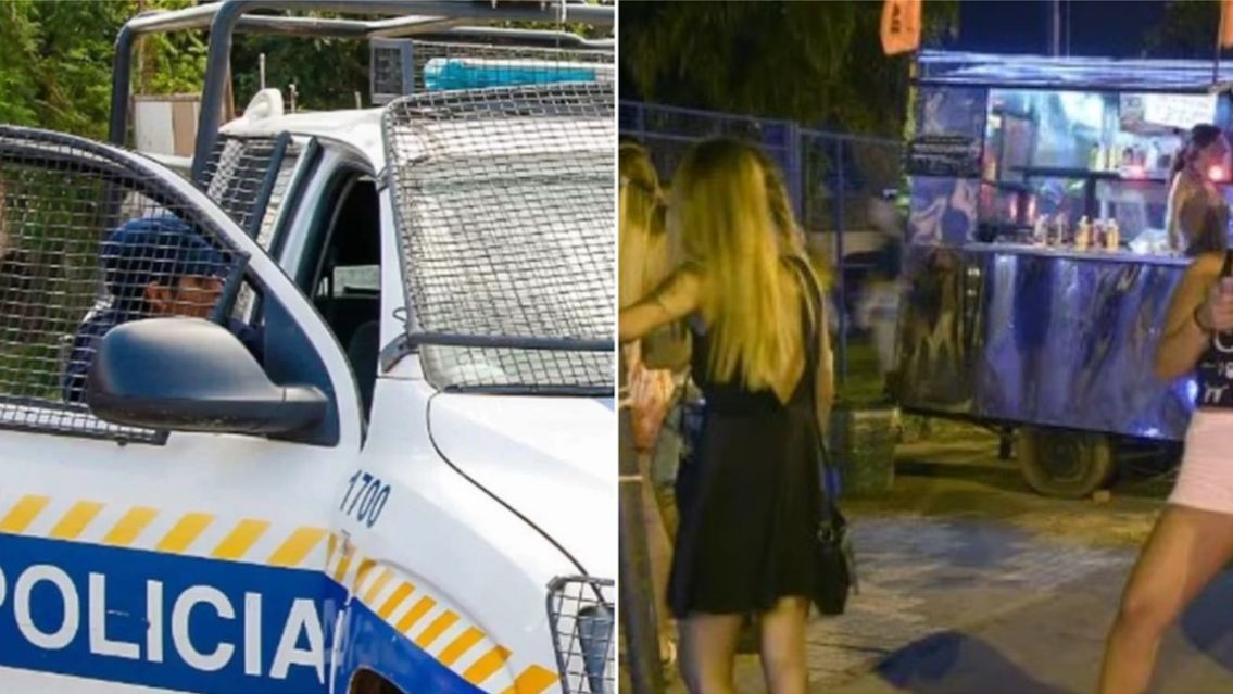 "Transilvanias" iban al baile y la polic�a les fren� el carro: as� los vieron