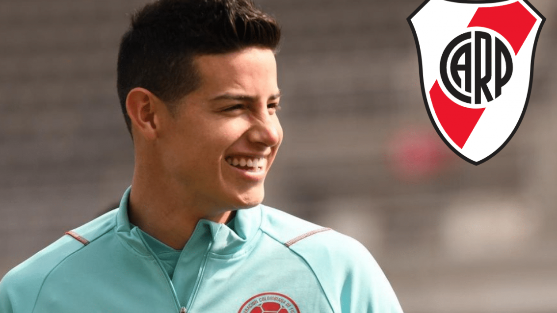 James Rodr�guez defini� su futuro: �firma en River?