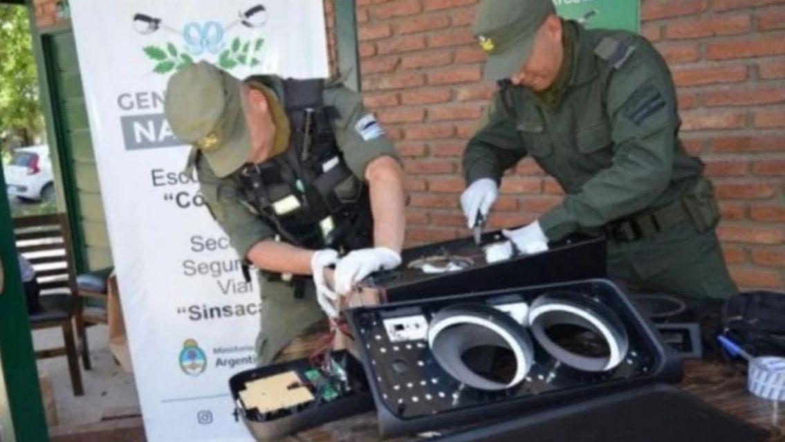Atraparon al peligroso narco que entraba droga dentro de parlantes desde Bolivia