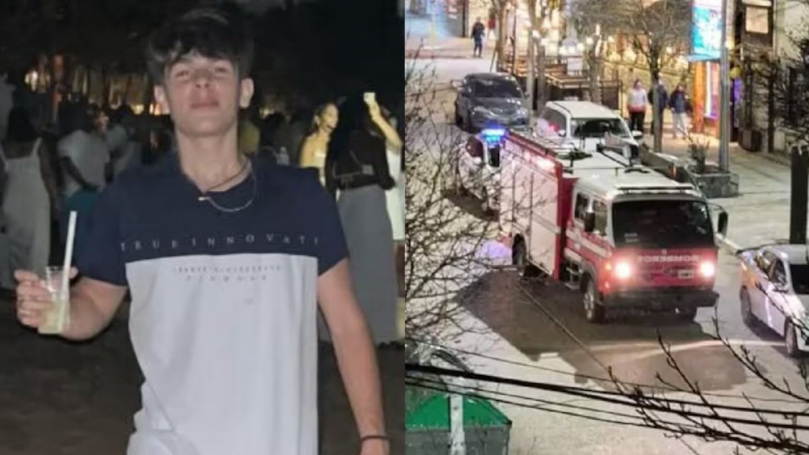 Dramático relato del amigo del adolescente que cayó de un 6º piso en Bariloche
