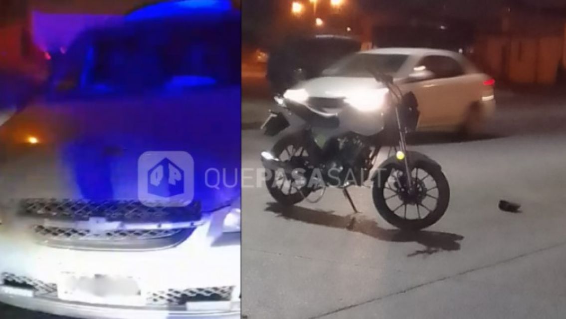 Borracho chocó a un trabajador y se quiso dar a la fuga: lo agarraron los vecinos