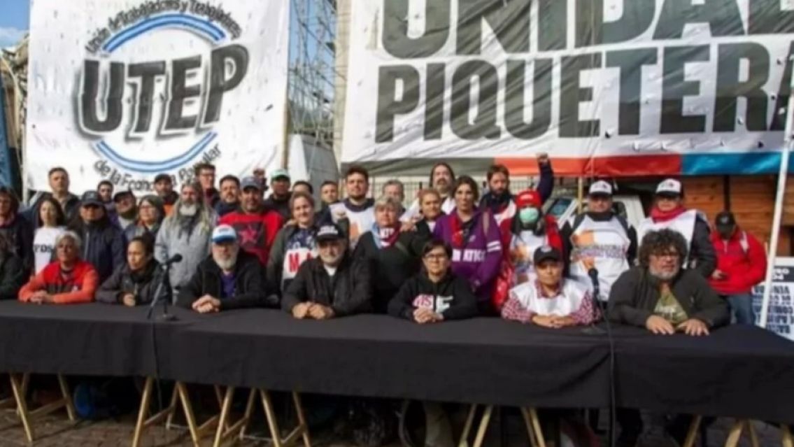 Movilización piquetera tras el veto a la ley de movilidad jubilatoria