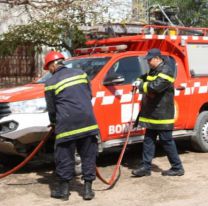 Brutal incendio en barrio Belgrano consumió uno casa: Se salvaron de milagro