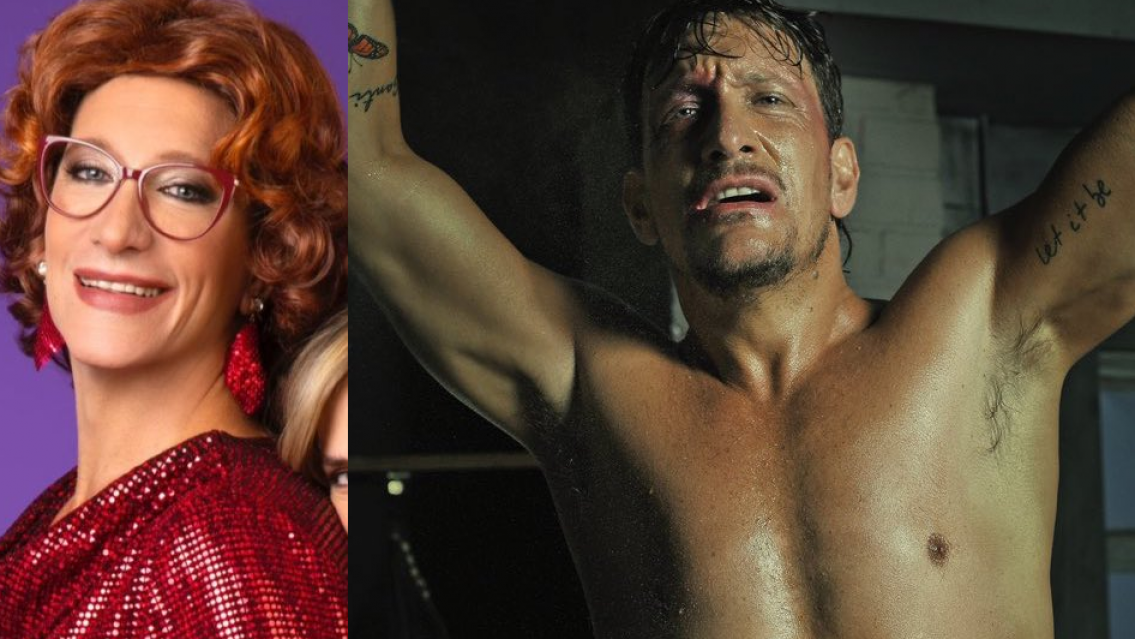 De Tootsie a "Rocky", el gran cambio f�sico de Nicol�s V�zquez