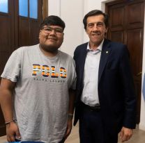 Sadir recibió "Shifu" Suárez, el jujeño que la rompe a nivel mundial