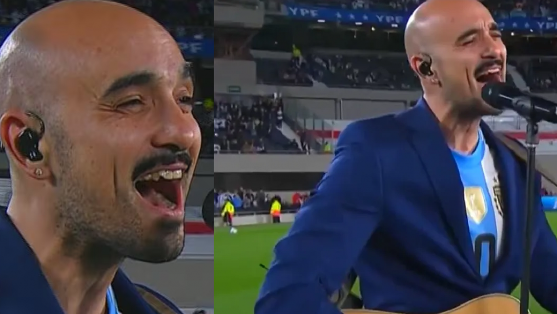 El grosero error de Abel Pintos en el homenaje despedida de Ángel Di María