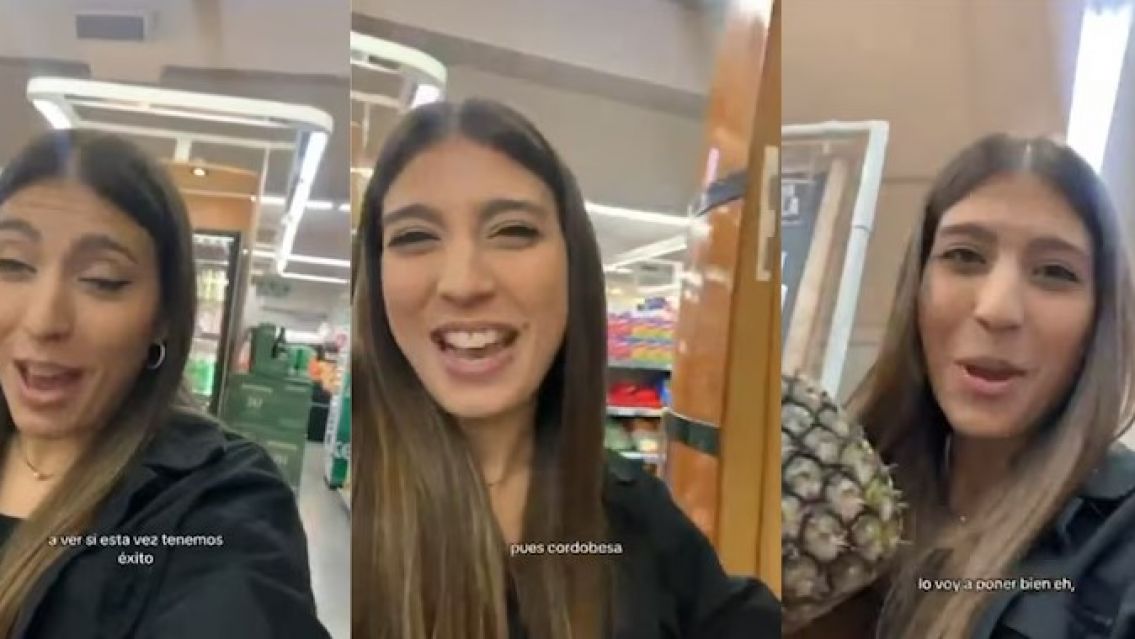 Aplicó la técnica viral de "levante" en el supermercado y enganchó: "Hay que ponerlo al revés"