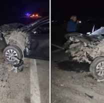 Terrible choque en una ruta: varias personas fueron trasladadas al hospital