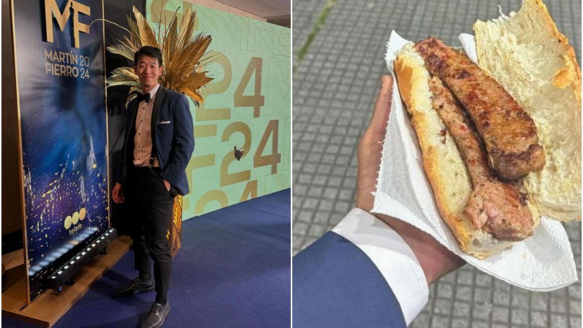 No dejaron entrar a los Mart�n Fierro al Chino de Gran Hermano y se tuvo que ir a pechar un chori