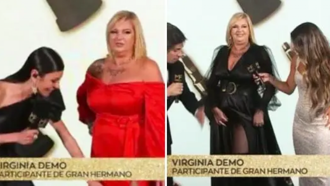 Se le escap� y casi muestra todo, el incidente de Virginia de GH en los Mart�n Fierro